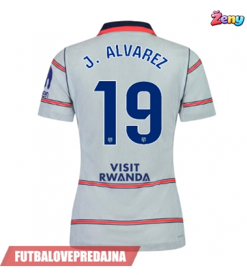 Lacne Ženy Futbalové dres Atletico Madrid Julian Alvarez #19 2026-27 Krátky Rukáv - Tretina